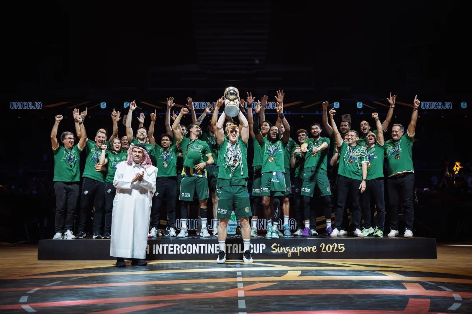 Las fotos del Unicaja campeón en la Copa Intercontinental