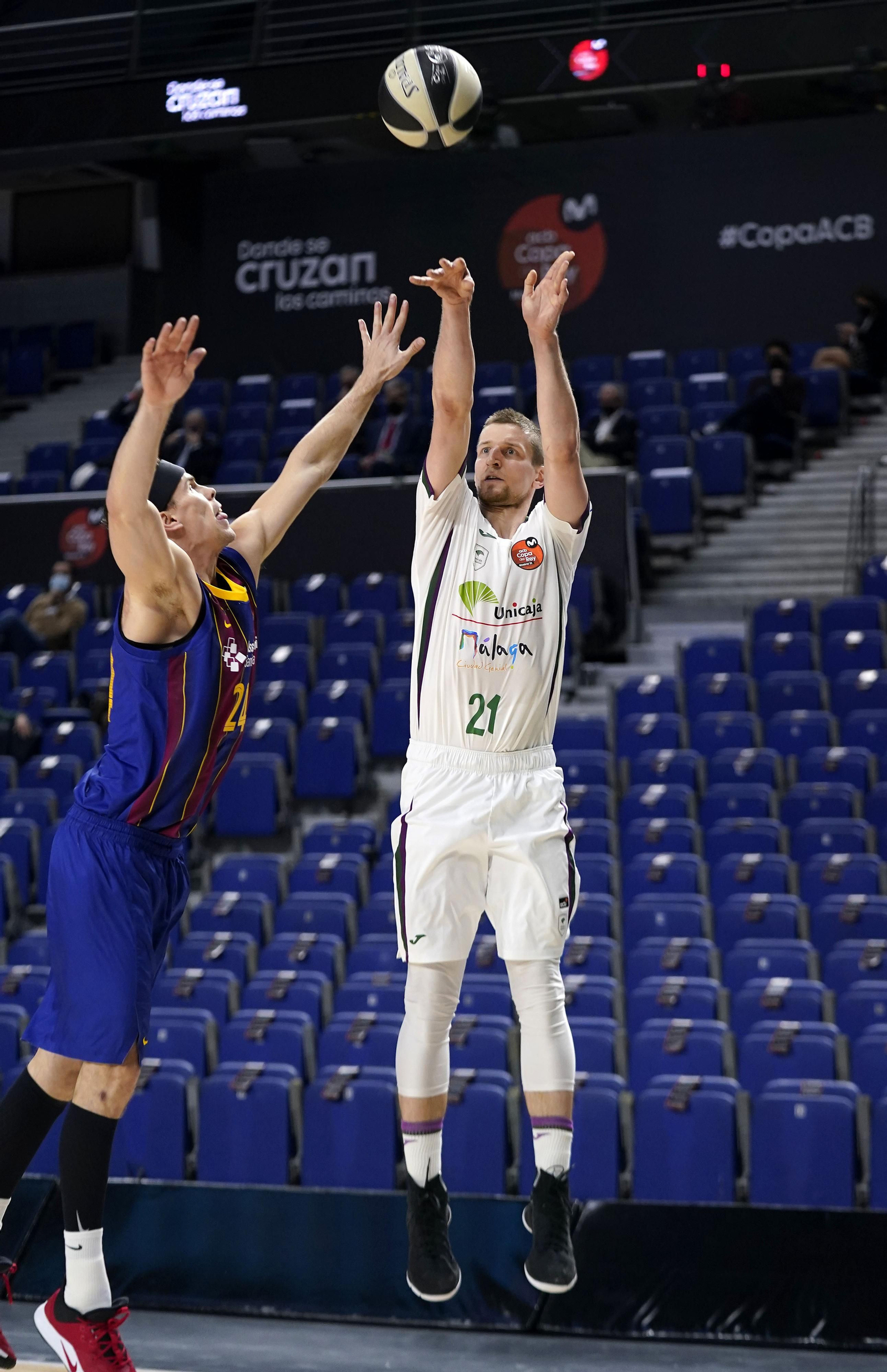 Los cinco años de Adam Waczynski en el Unicaja, en fotos
