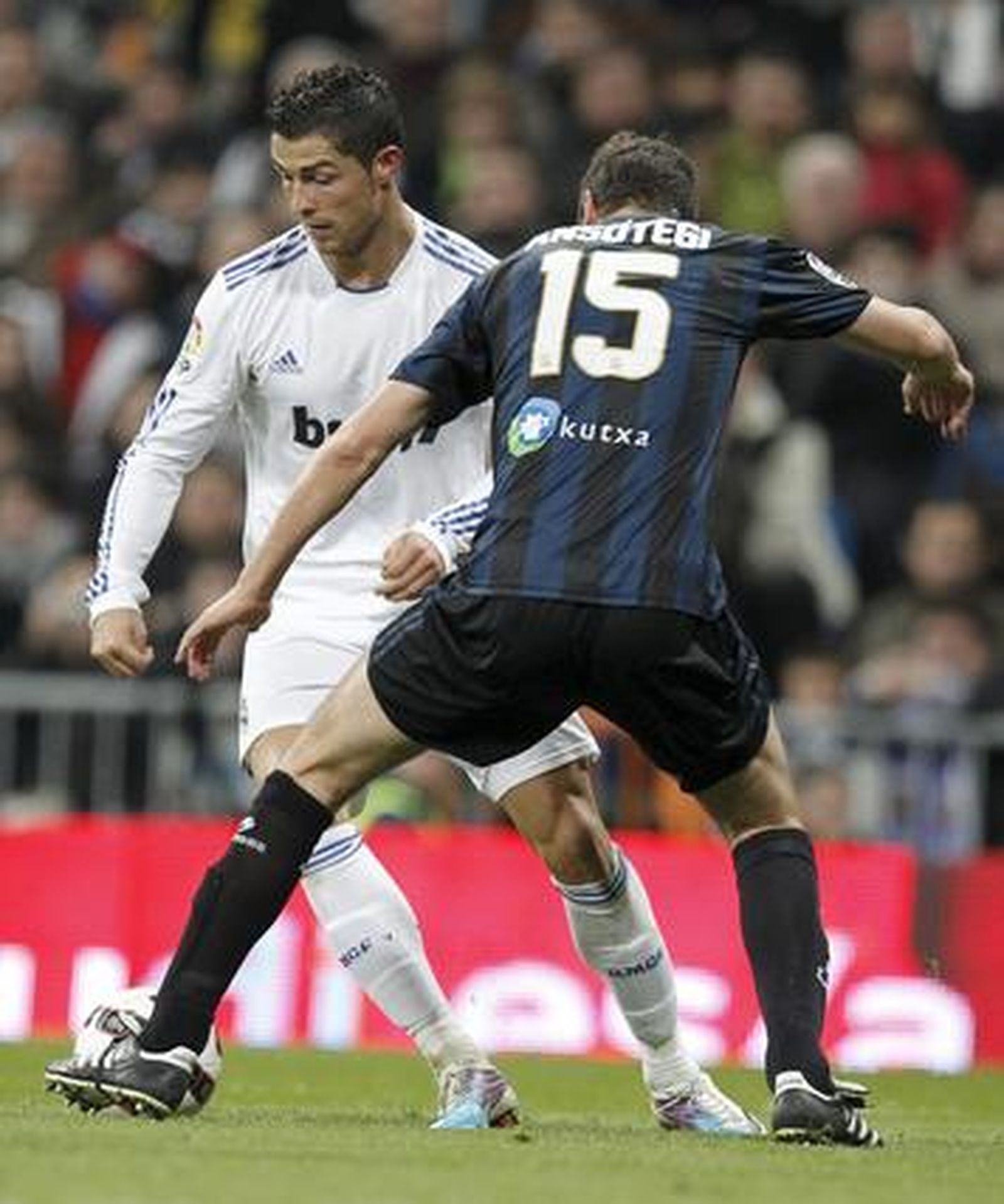 El Real Madrid recupera su mejor versión y vence a la Real Sociedad.

Foto: AFP/ Reuters/ EFE