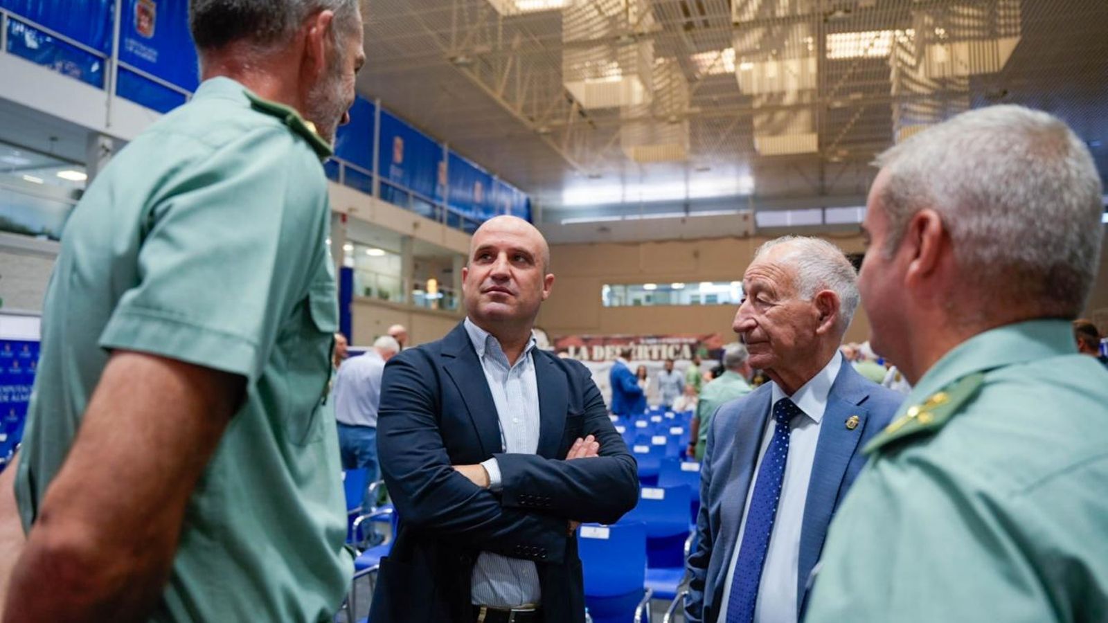 Algunas de las principales autoridades presentes en este acto.