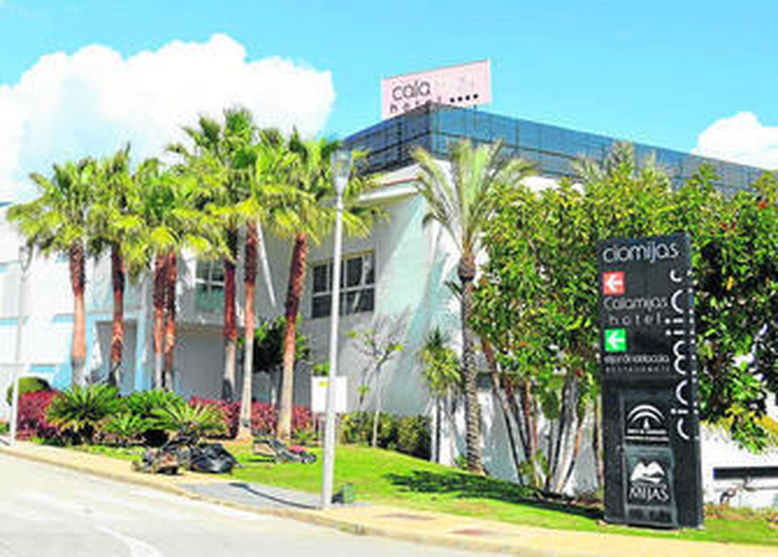 Exterior del hotel del CIO Mijas.