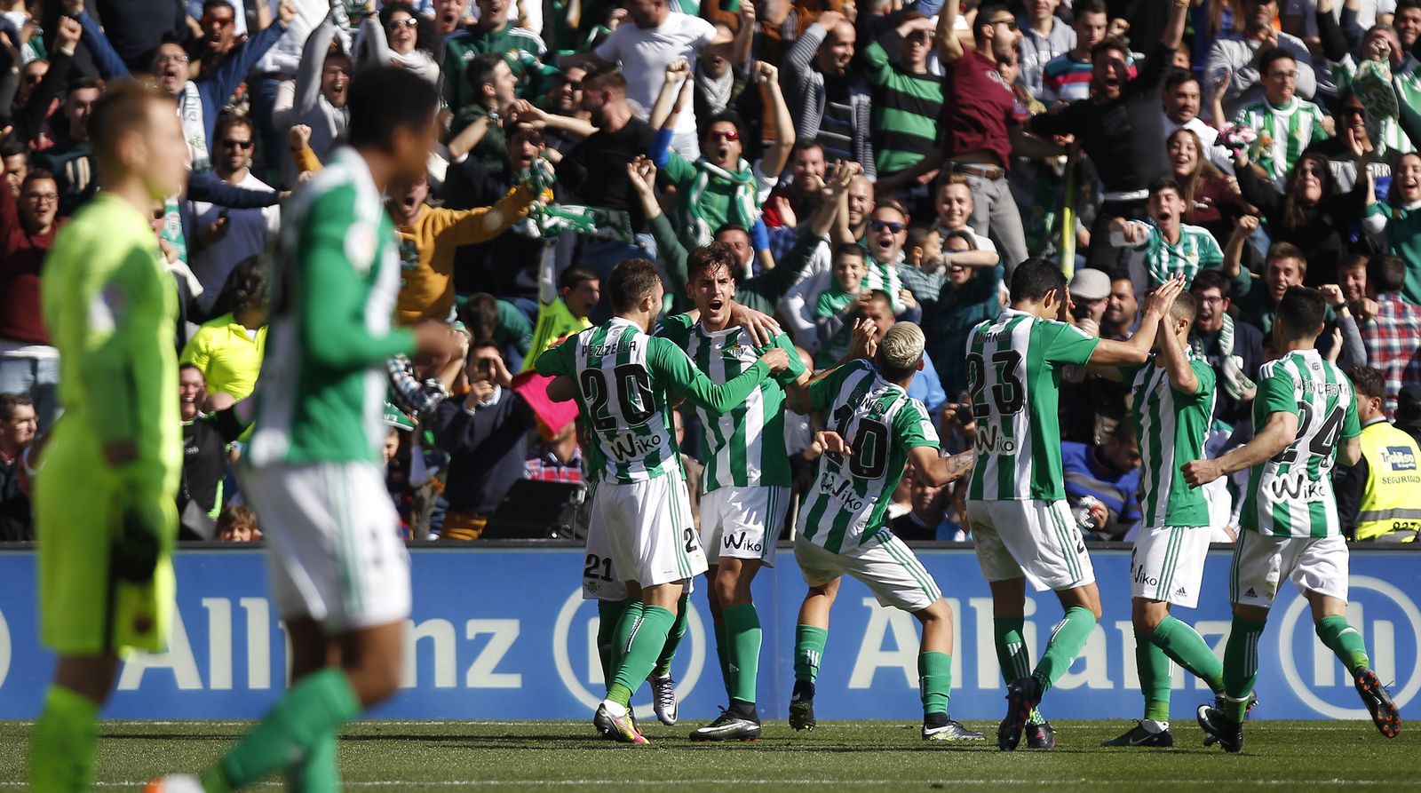 El Betis-Barcelona, en imágenes