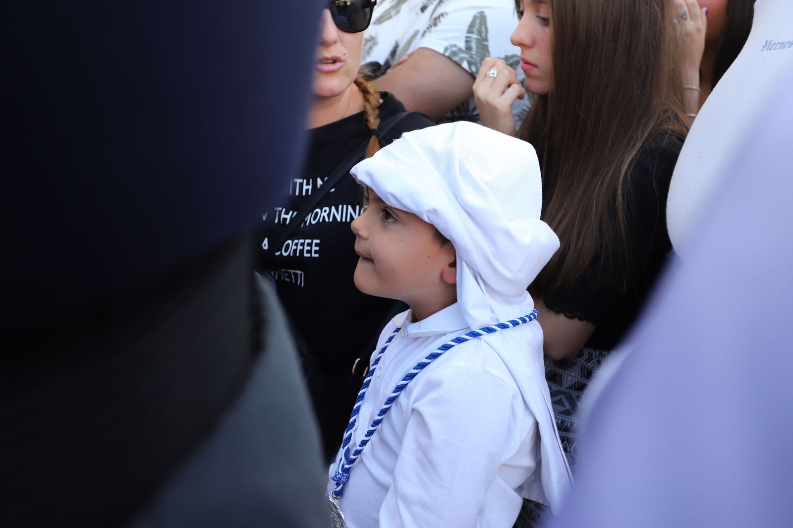 Imágenes de la procesión de la hermandad de la Lanzada de Huelva