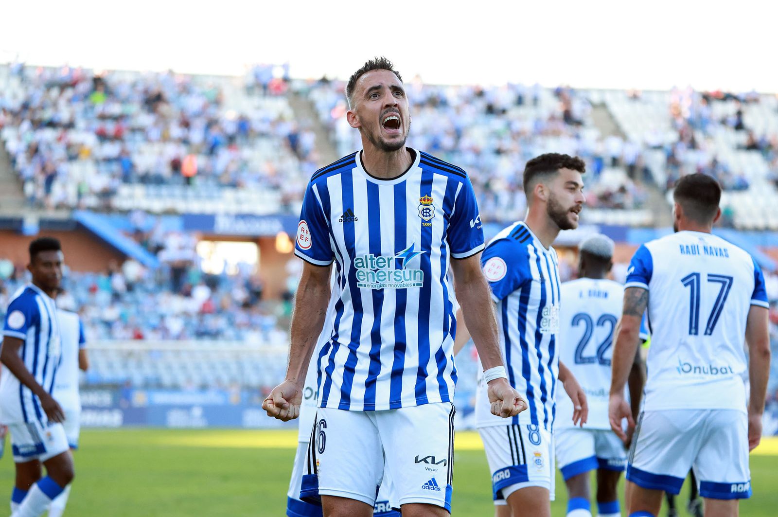 Imágenes del Recreativo de Huelva-Algeciras