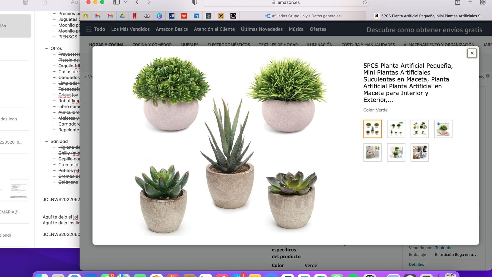 Plantas artificiales