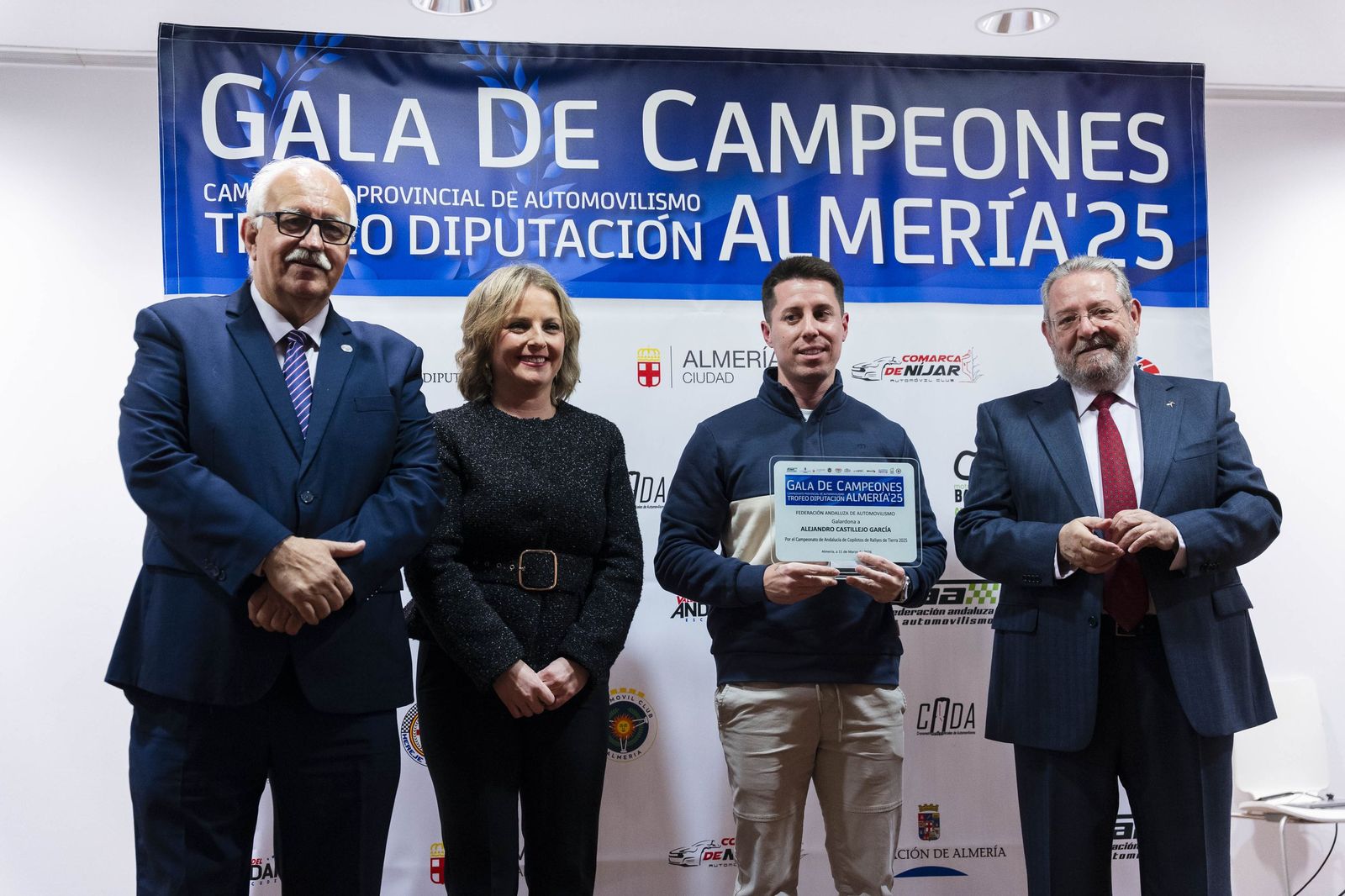 Galardones de los Campeonatos Provinciales de Automovilismo "Trofeos Diputación de Almería", en imágenes