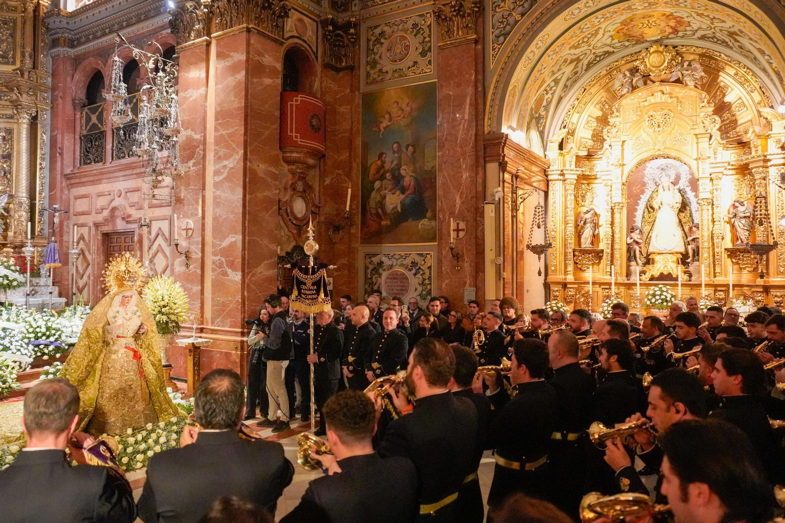 El reencuentro con la Macarena durante la tarde del 8 de diciembre