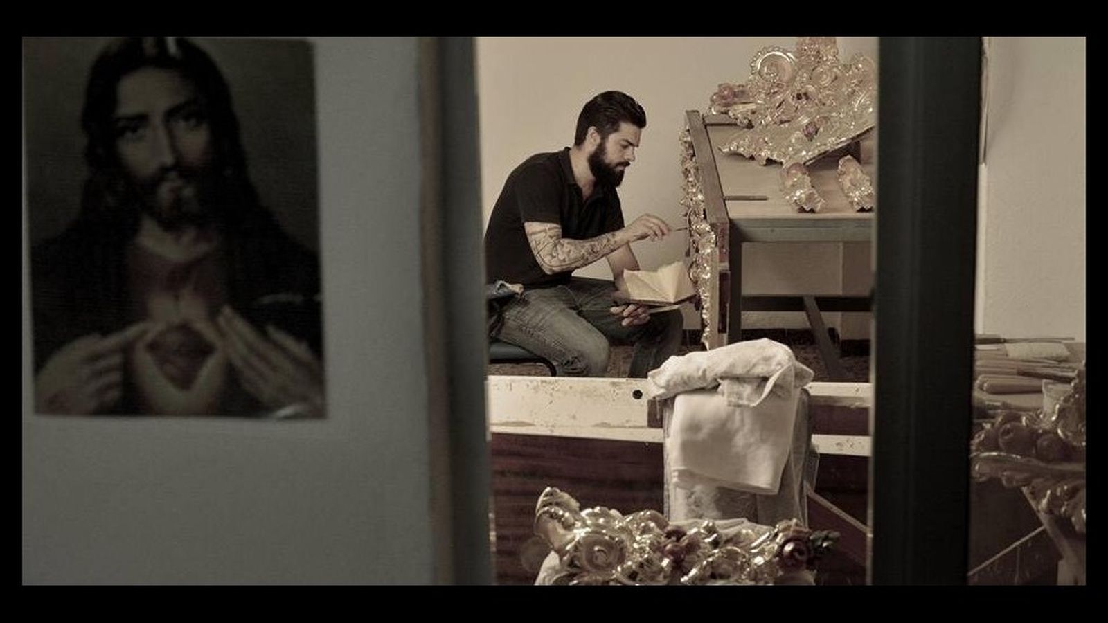 Paco Pardo en su taller