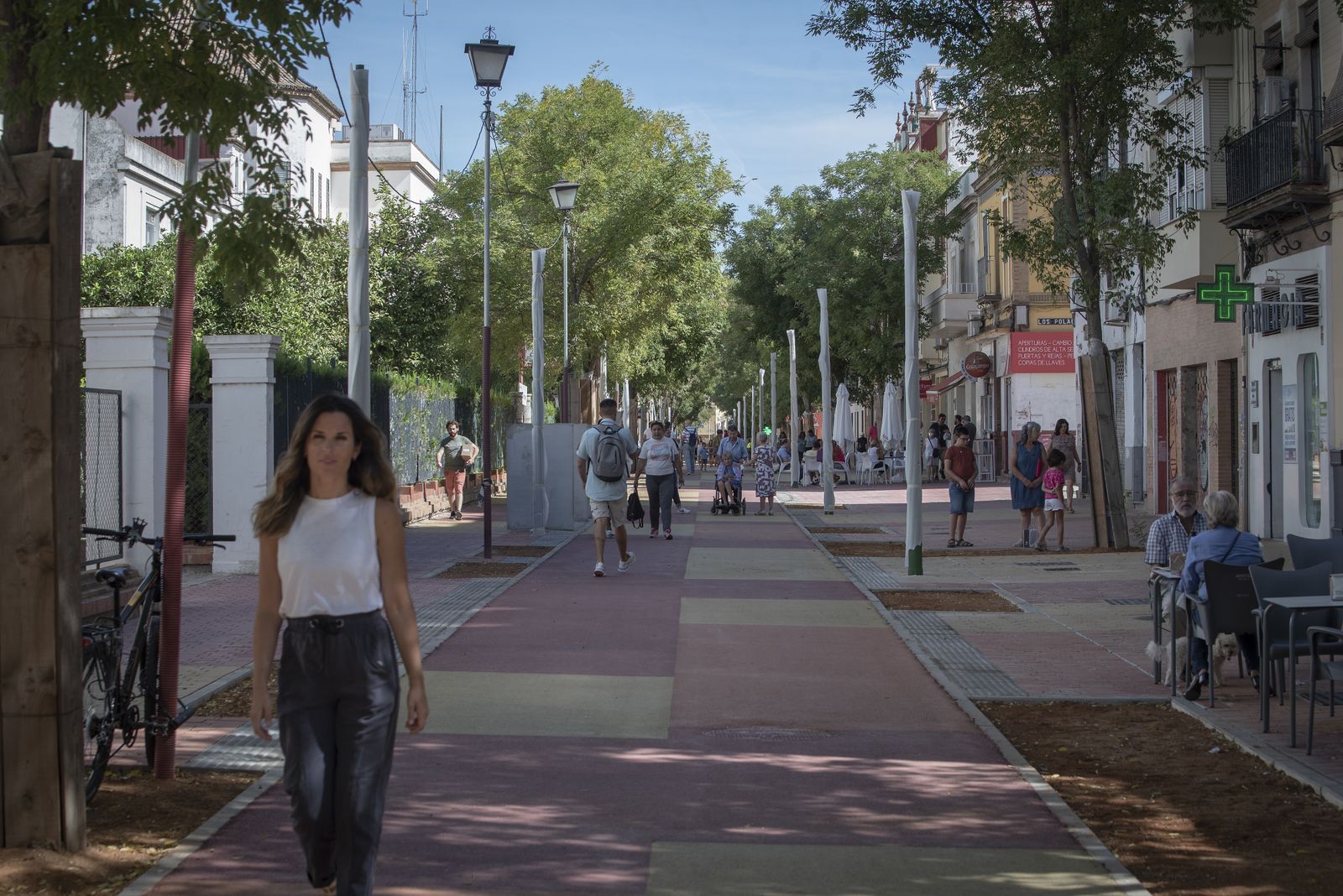 Las imágenes de la nueva Avenida de la Cruz Roja