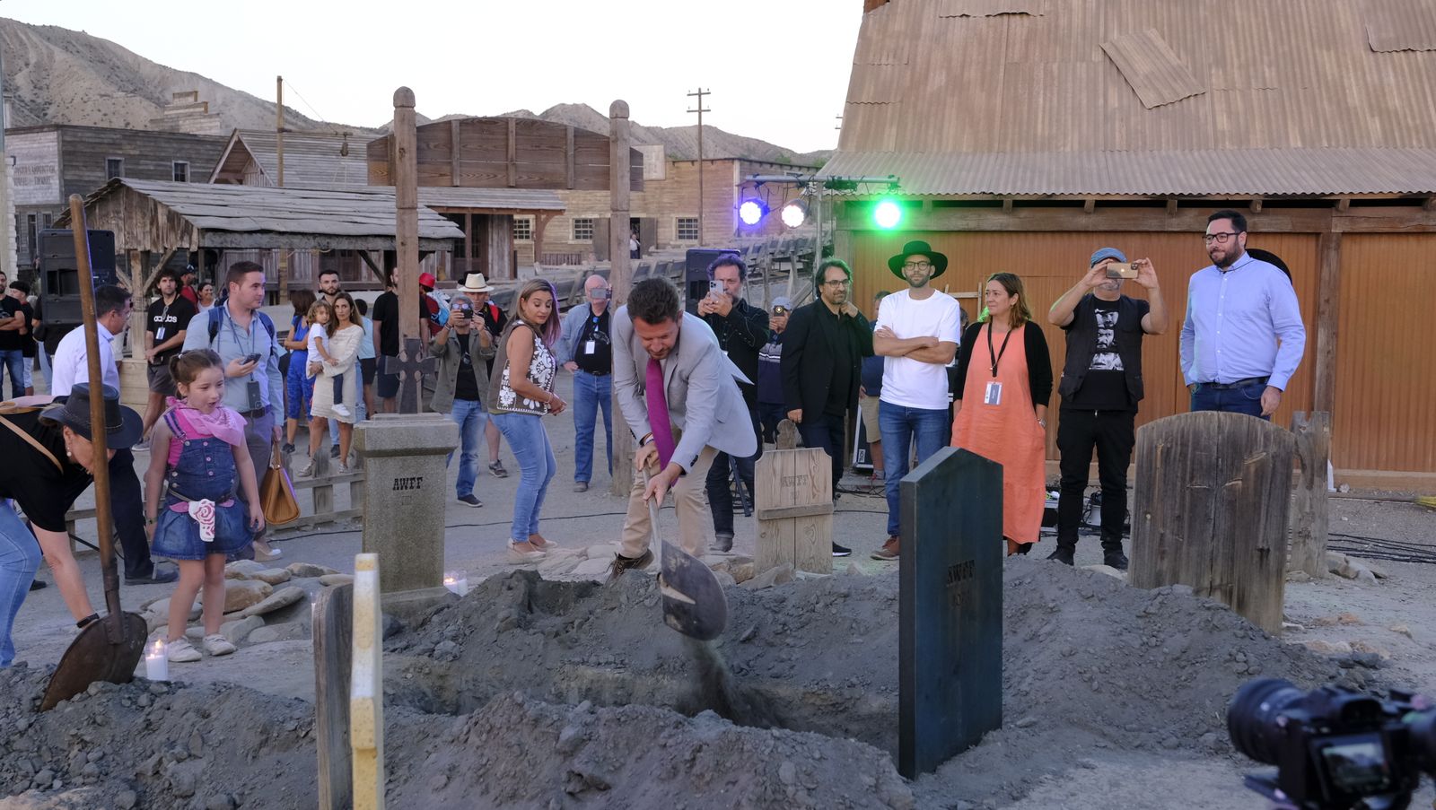 Imágenes de la inauguración del Almería Western Film Festival, en Tabernas