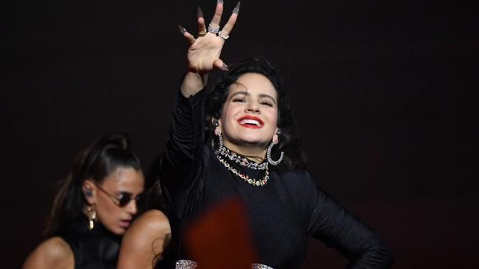 Rosalía, en los reciente EMA MTV celebrados en Sevilla.