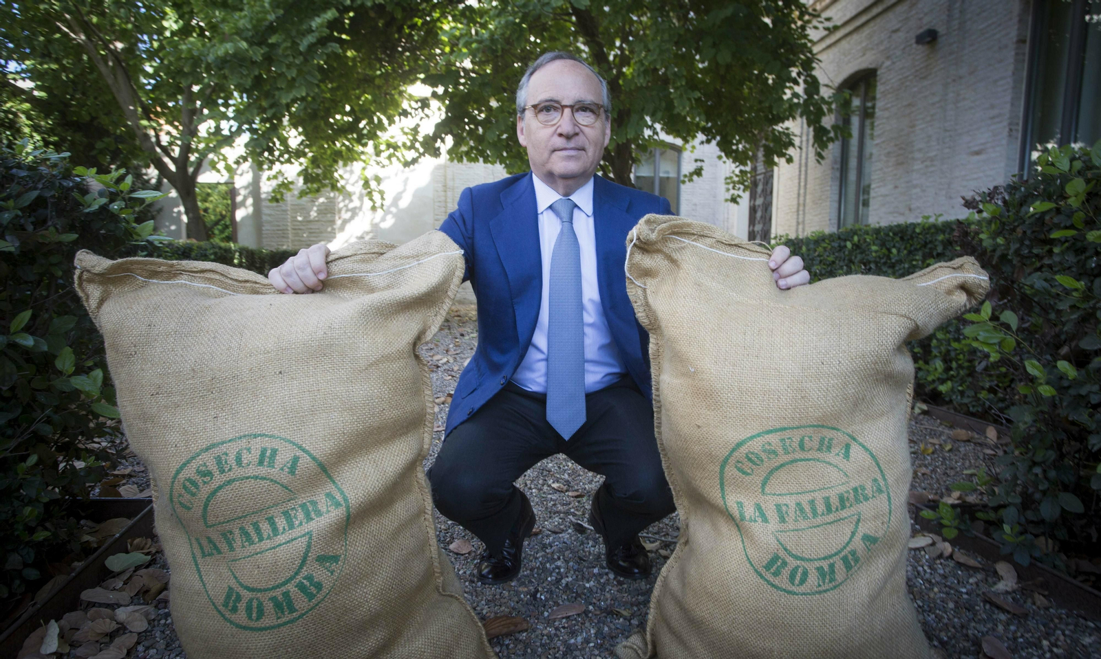 Antonio Hernández Callejas, durante la entrevista.