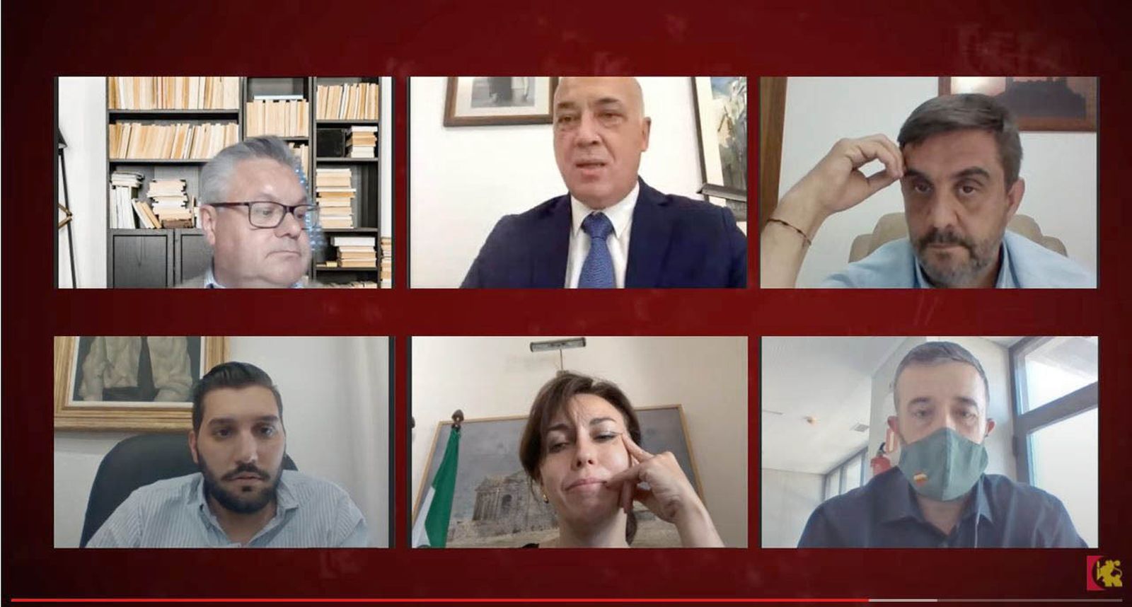 Celebración del Pleno telemático.