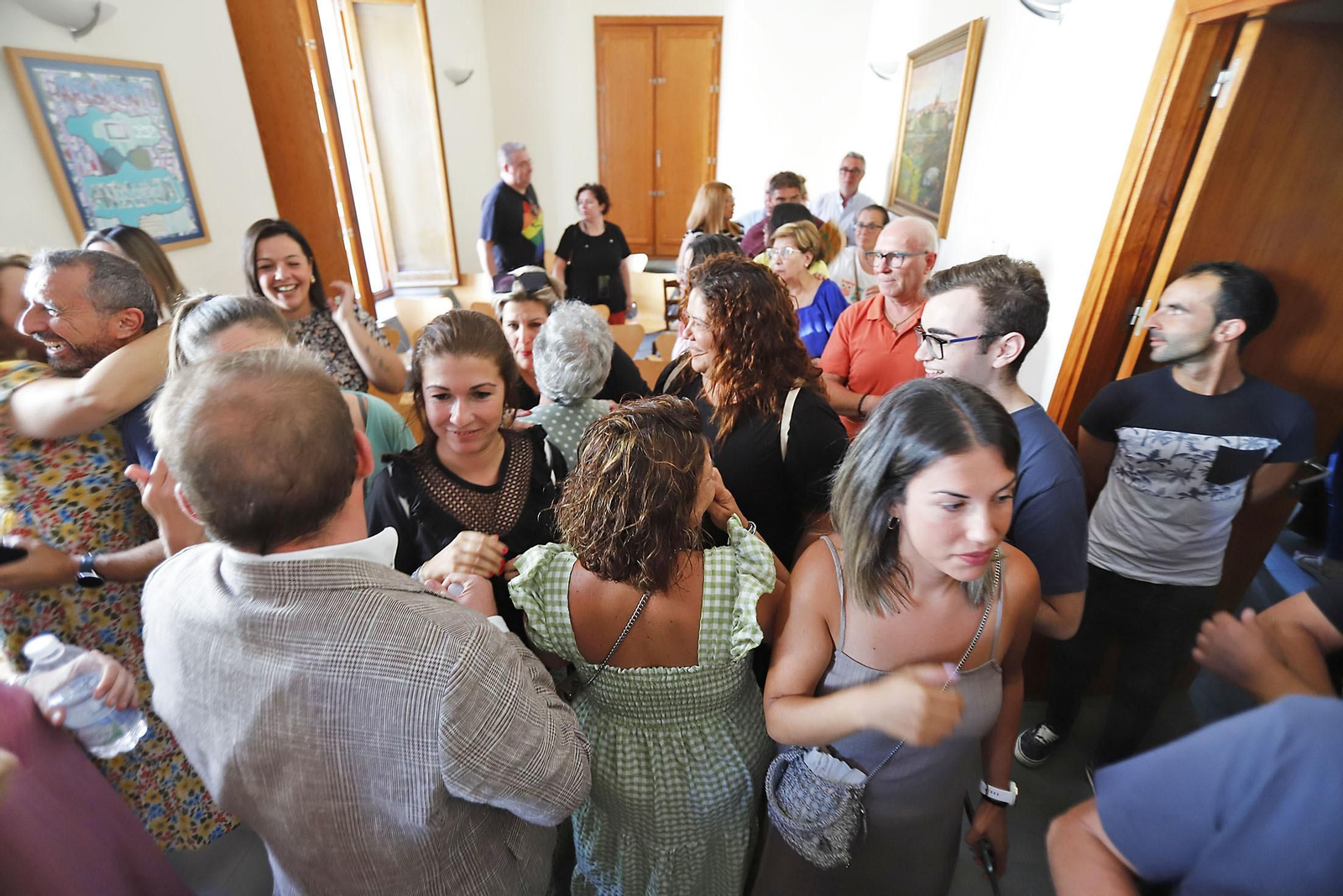 Imágenes del pleno para la constitución del Ayuntamiento de Alosno