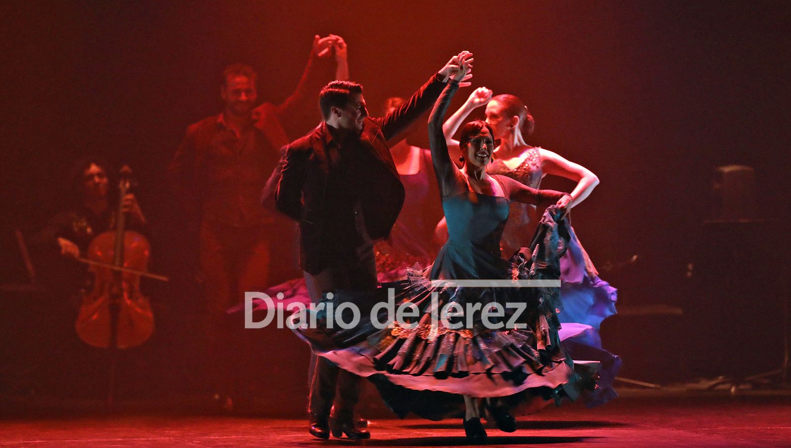 Imágenes del espectáculo 'Lorca x Bach' de Shoji Kojima