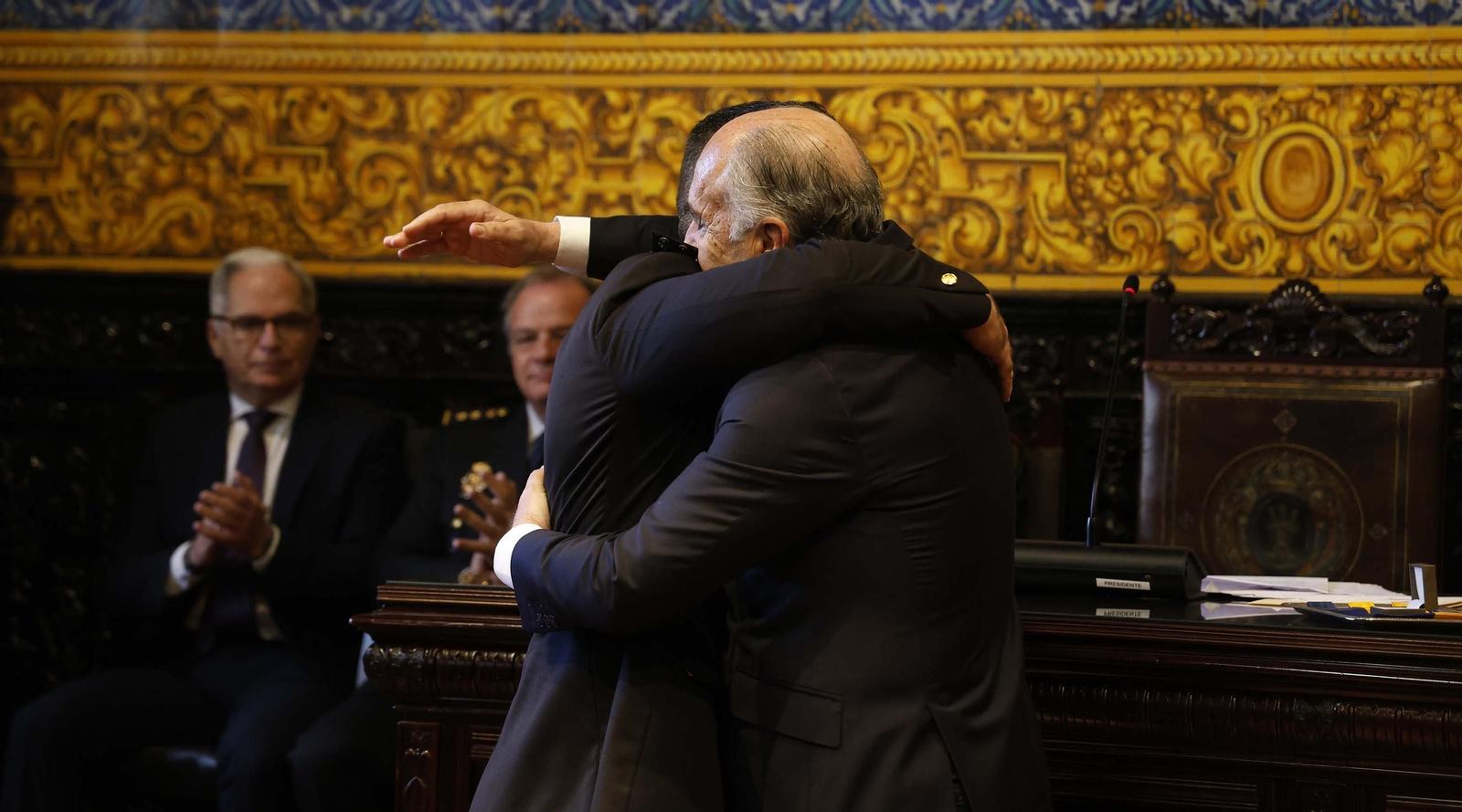 Las fotos del homenaje en Algeciras al inspector jefe de la Policía Nacional Francisco González Suárez