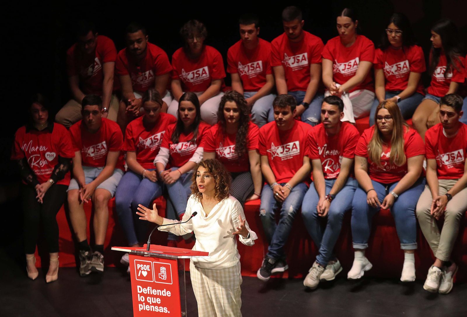 Fotos de la presentación de Juan Carlos Ruiz Boix como candidato a la Alcaldía de San Roque