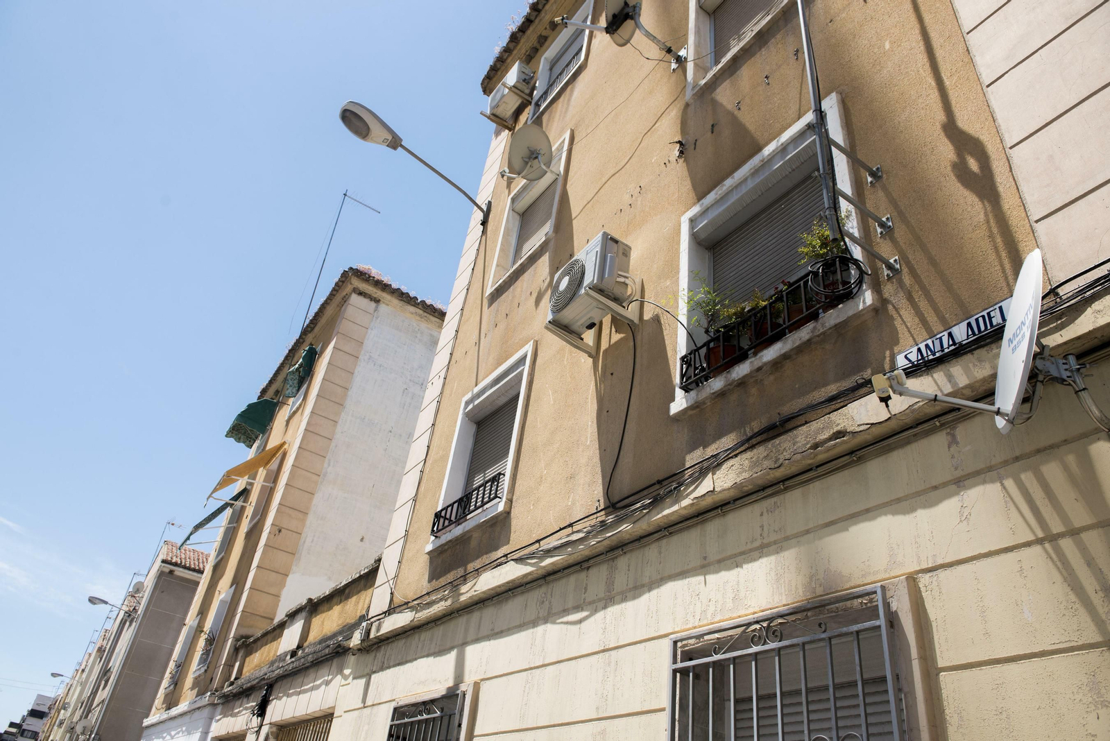 Viviendas antiguas de Santa Adela