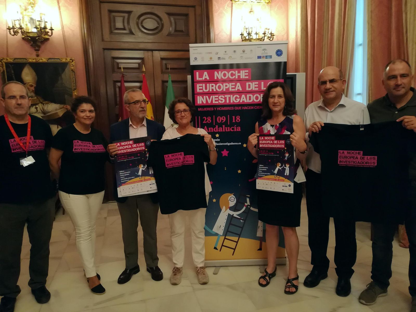 Presentación de La Noche Europea de los Investigadores.