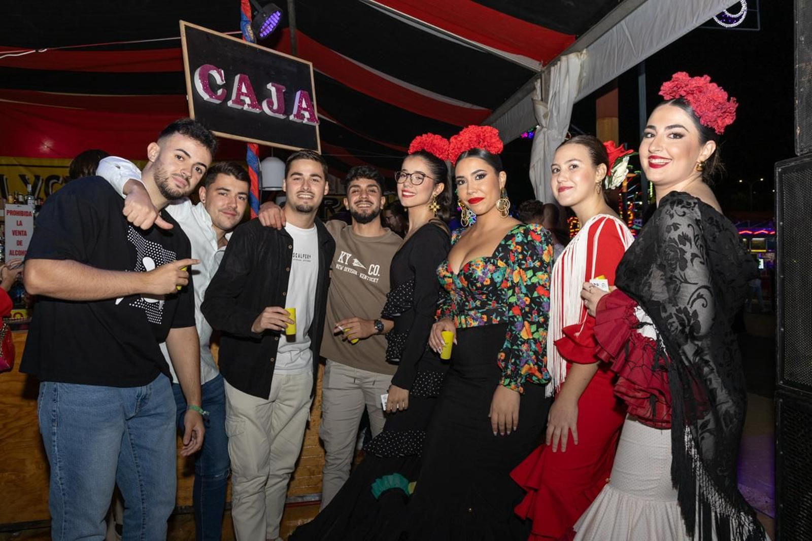 Feria de San Lucas por la noche, en imágenes