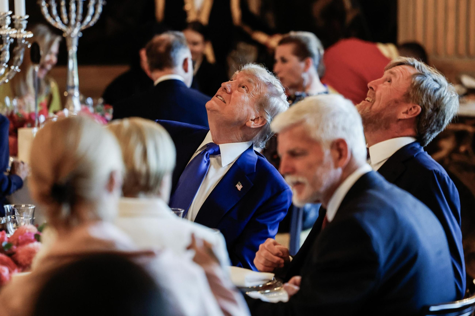 Las fotos de la cena inaugural de la cumbre de la OTAN en La Haya