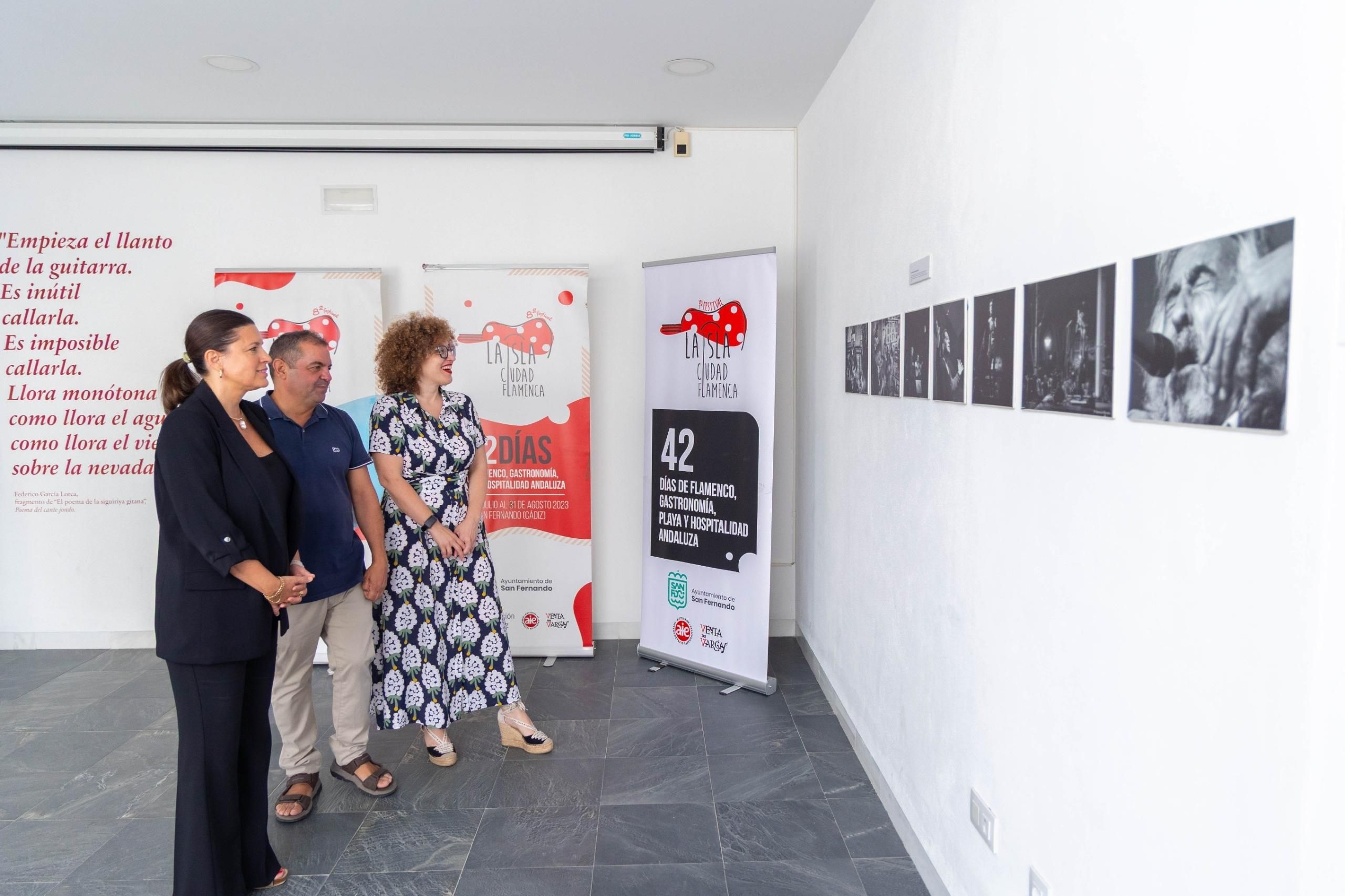Abre en la Casa Natal de Camarón la exposición dedicada a los diez años del festival 'La Isla Ciudad Flamenca' en San Fernando