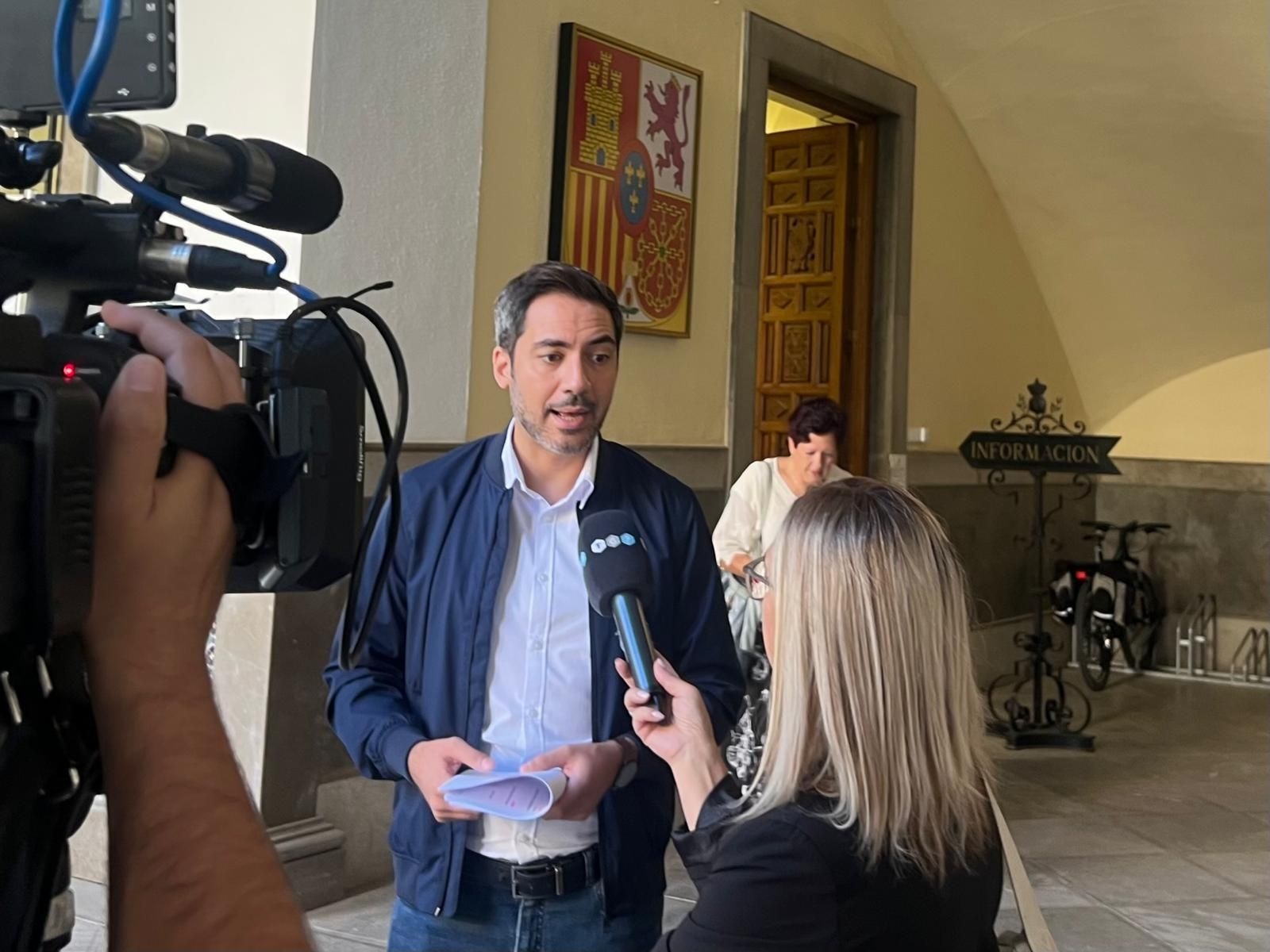 Eduardo Castillo, en su comparecencia