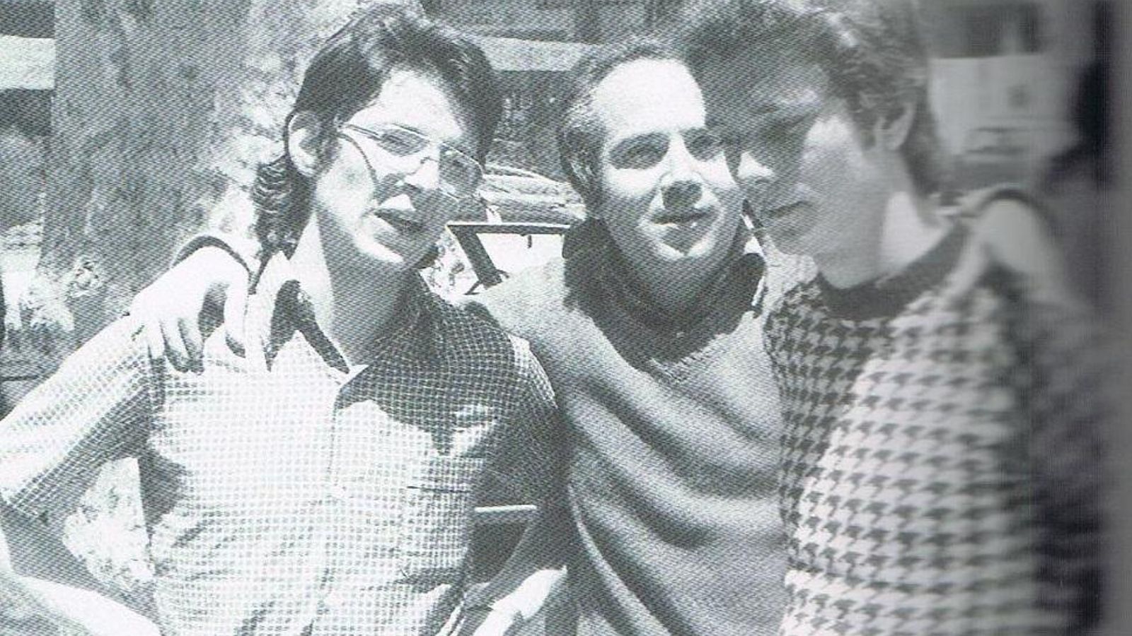 Con Angel Luis Luque y Juan de Loxa.