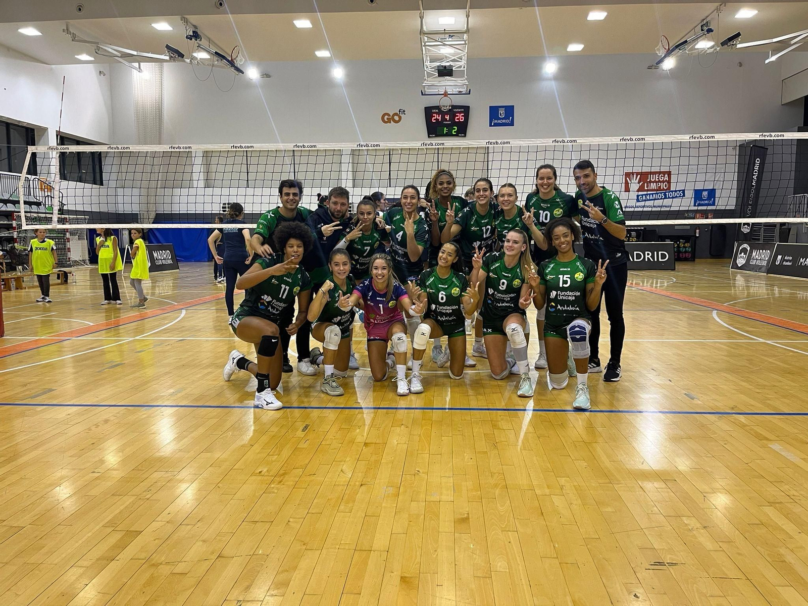 El CAV Esquimo celebra uno de sus triunfos en 2024. El CAV Esquimo celebra uno de sus triunfos en 2024.
