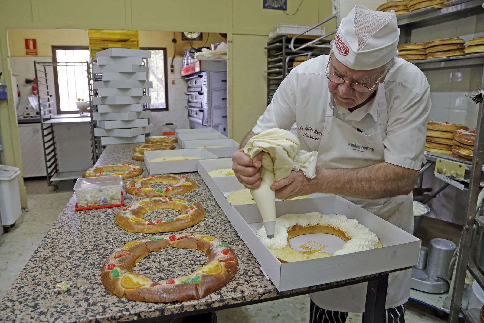 Artesanos del Roscón de Reyes