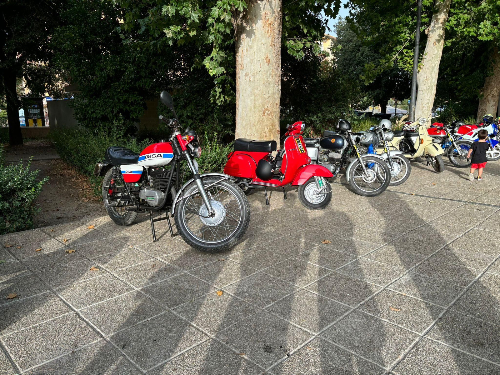 Las imágenes: estas son las motos antiguas que acudieron a la XXVI Concentración de Motos de Época