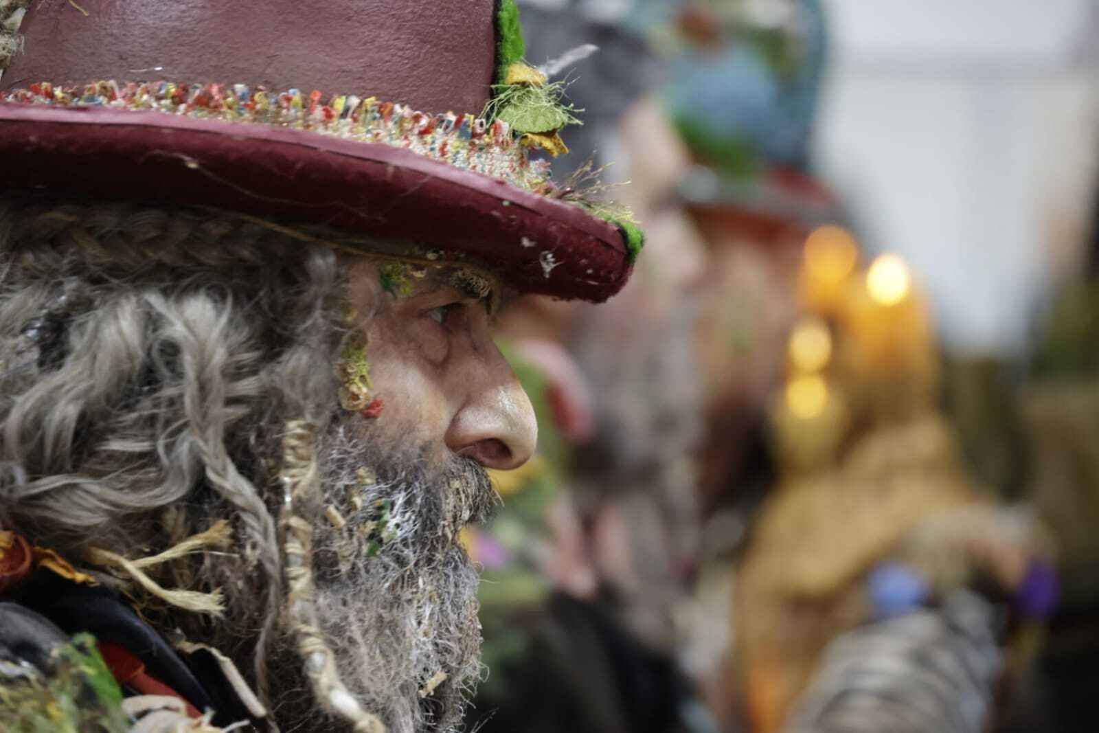 Comparsa La ciudad invisible en camerinos