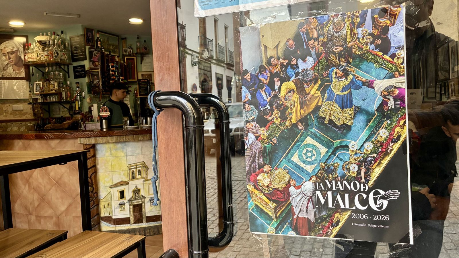 El cartel de la tertulia 'La mano de Malco'