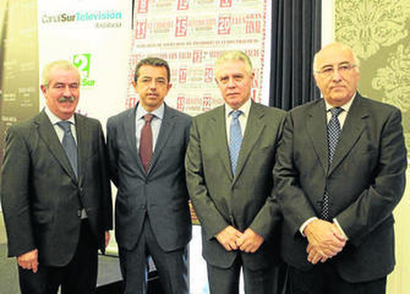 Luis Partida, Pablo Carrasco, Francisco Menacho y Eduardo Ordóñez.