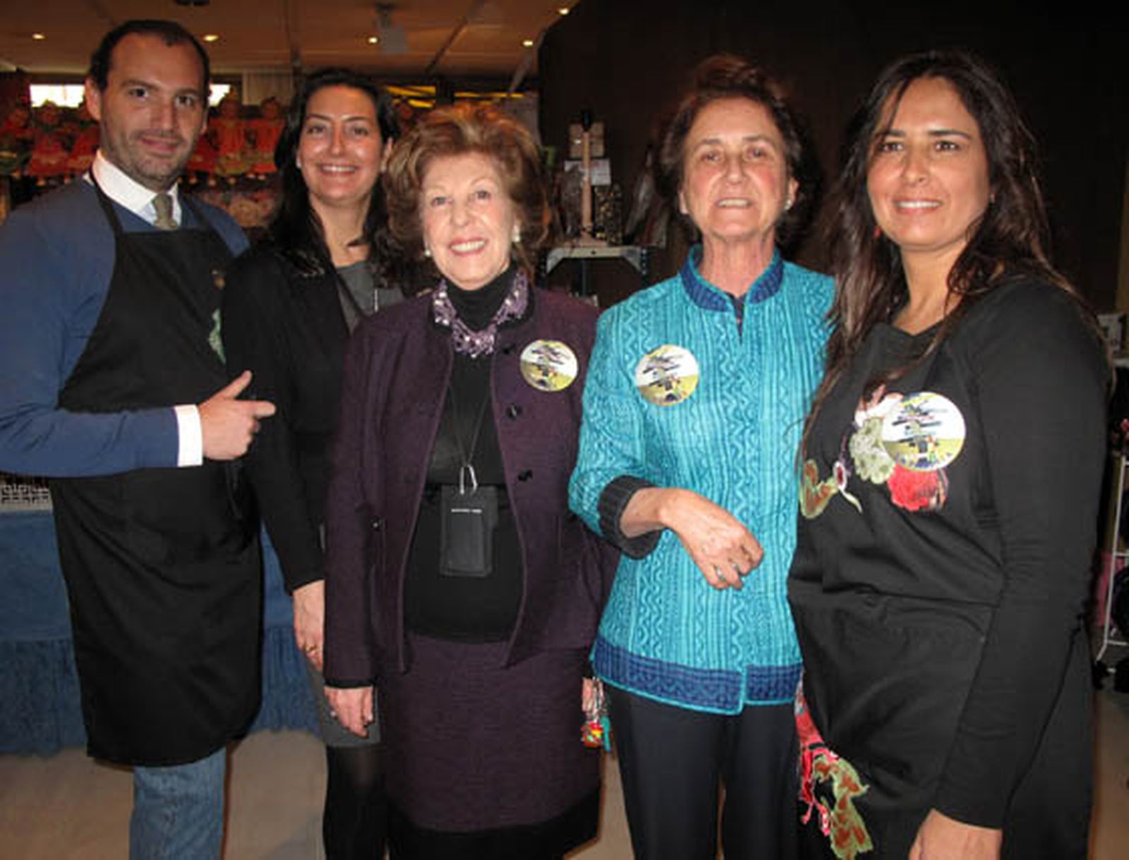 Alfonso Candau del Cid, Inés Montes, Regla Piñar, Cristina Álvarez-Ossorio y Pilar Gómez-Ferrer, de Nuevo Futuro.

Foto: Victoria Ramírez