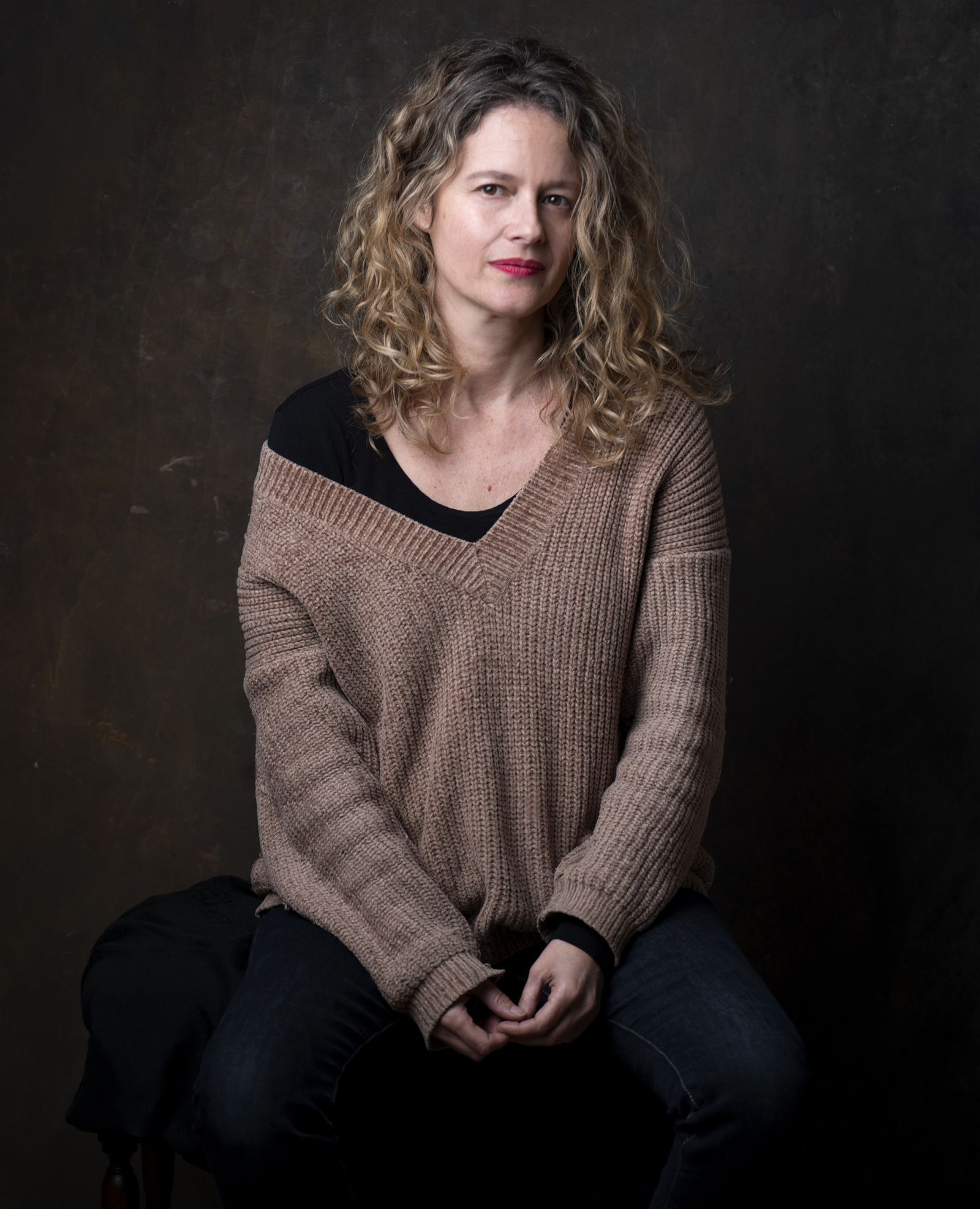 Autorretrato de Laura León.