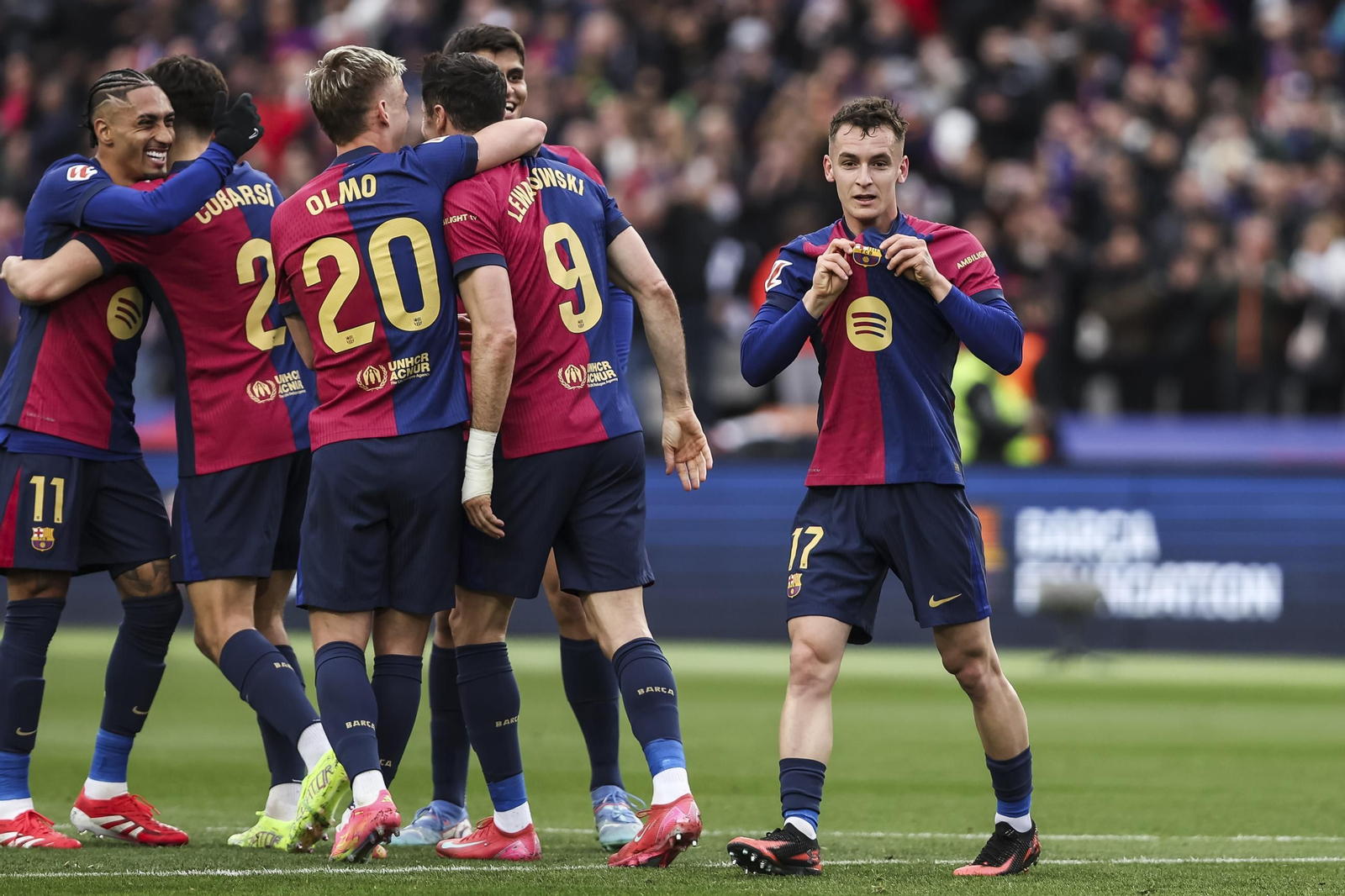 Las imágenes del Barcelona - Real Sociedad