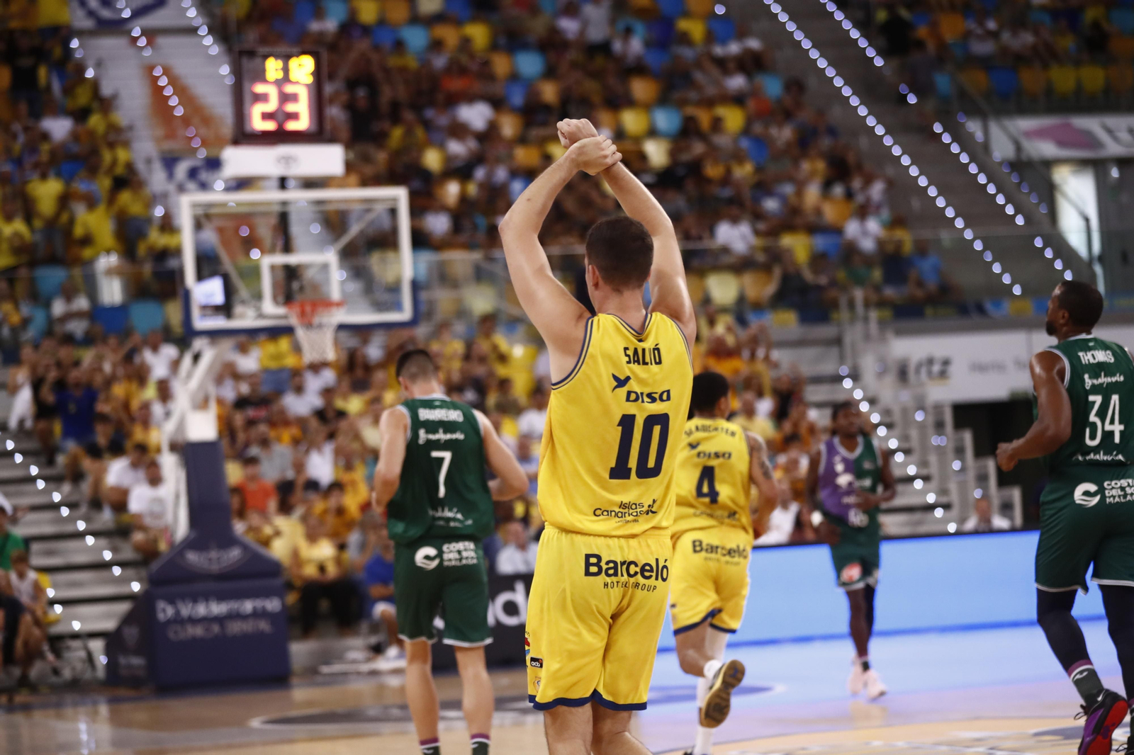 El Dreamland Gran Canaria-Unicaja, en fotos