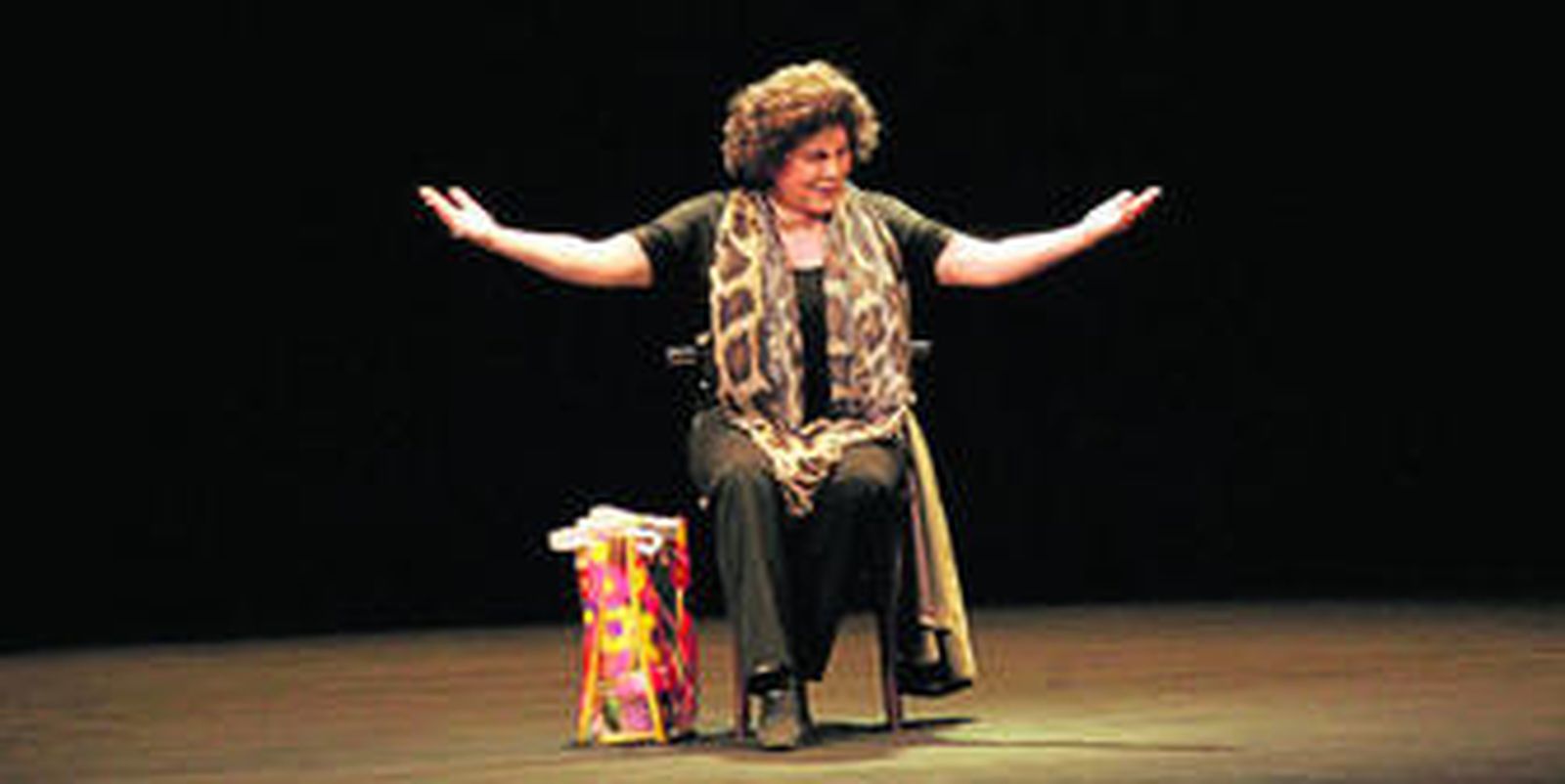 Charo López, en 'Carcajada salvaje'.