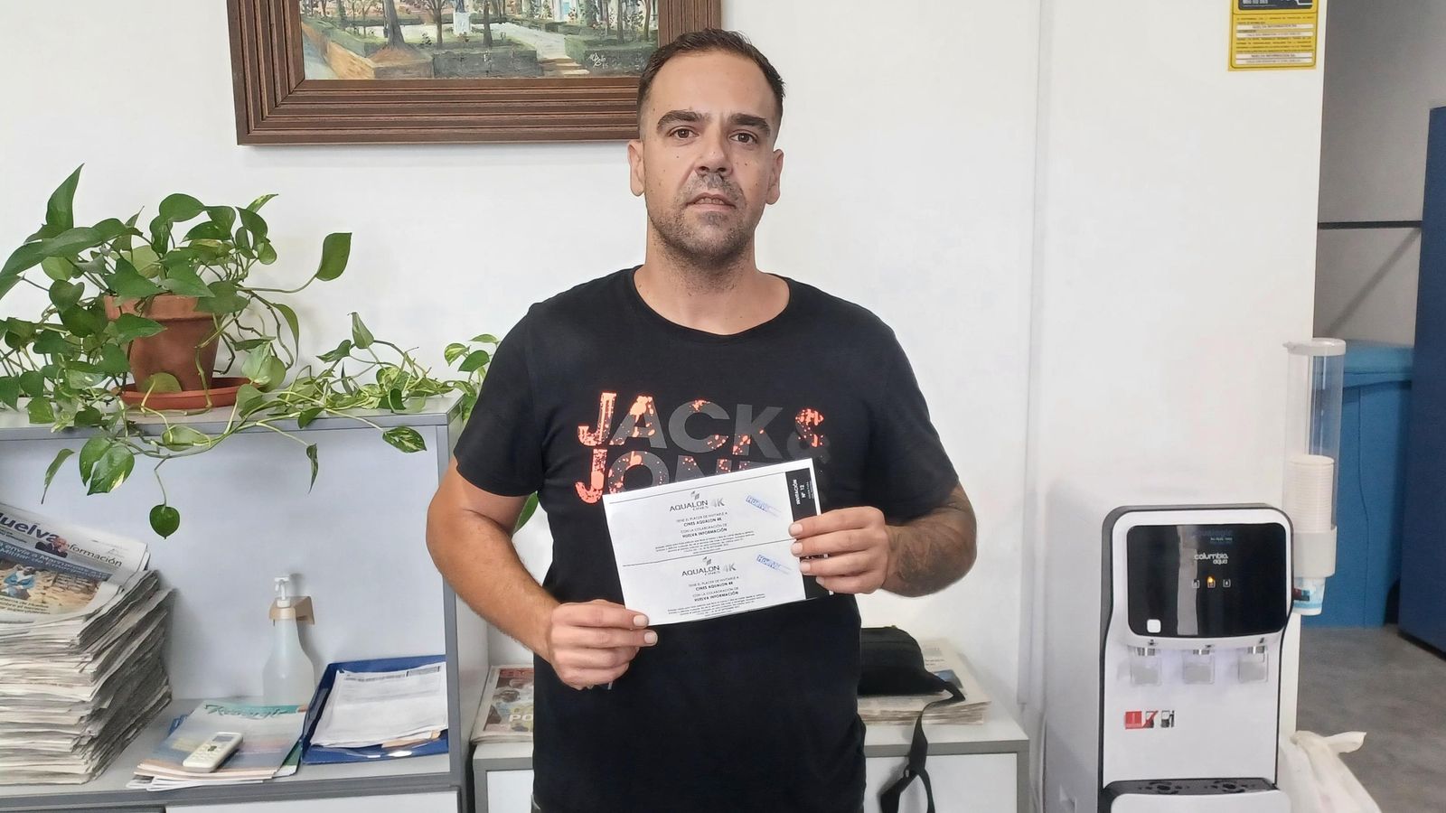Juan Manuel Conde, uno de los ganadores del pasado sorteo