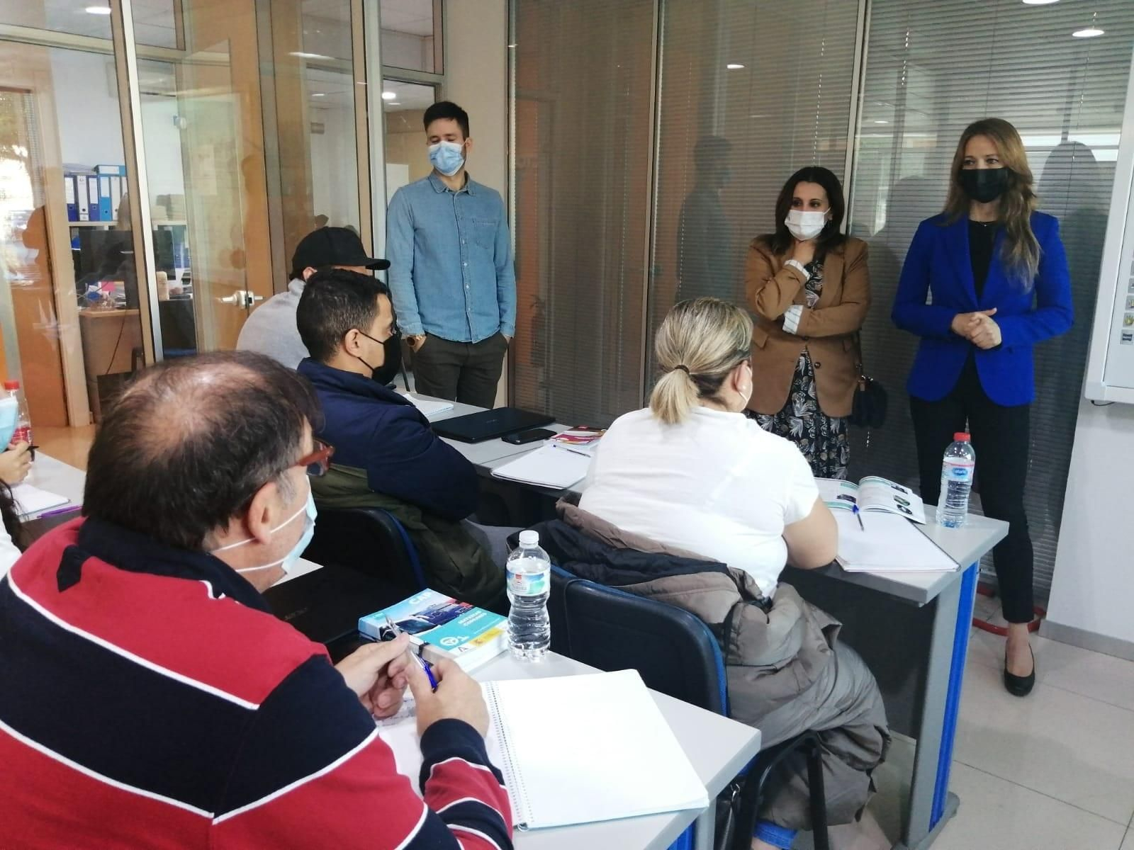 Imagen durante las clases impartidas en estos nuevos cursos.