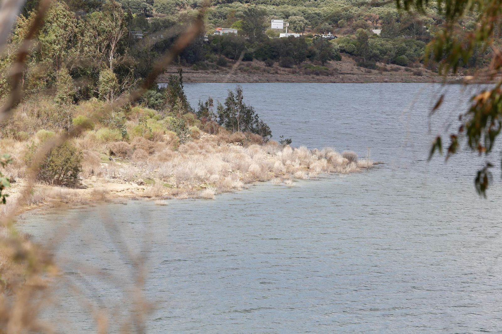 Fotos del pantano de Charco Redondo: de la sequía al 59% de capacidad en solo un año
