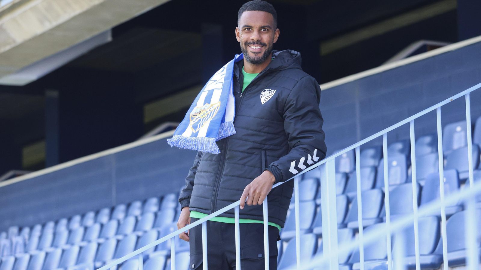 Jonas Ramalho, en la grada de Martiricos.