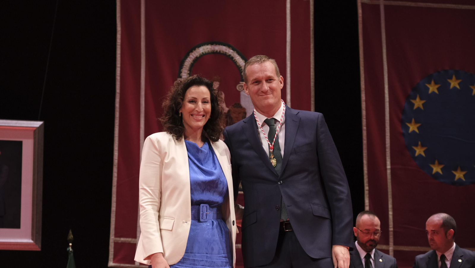 Imágenes de la constitución de la Corporación Municipal de almería, con María Vázquez como Alcaldesa