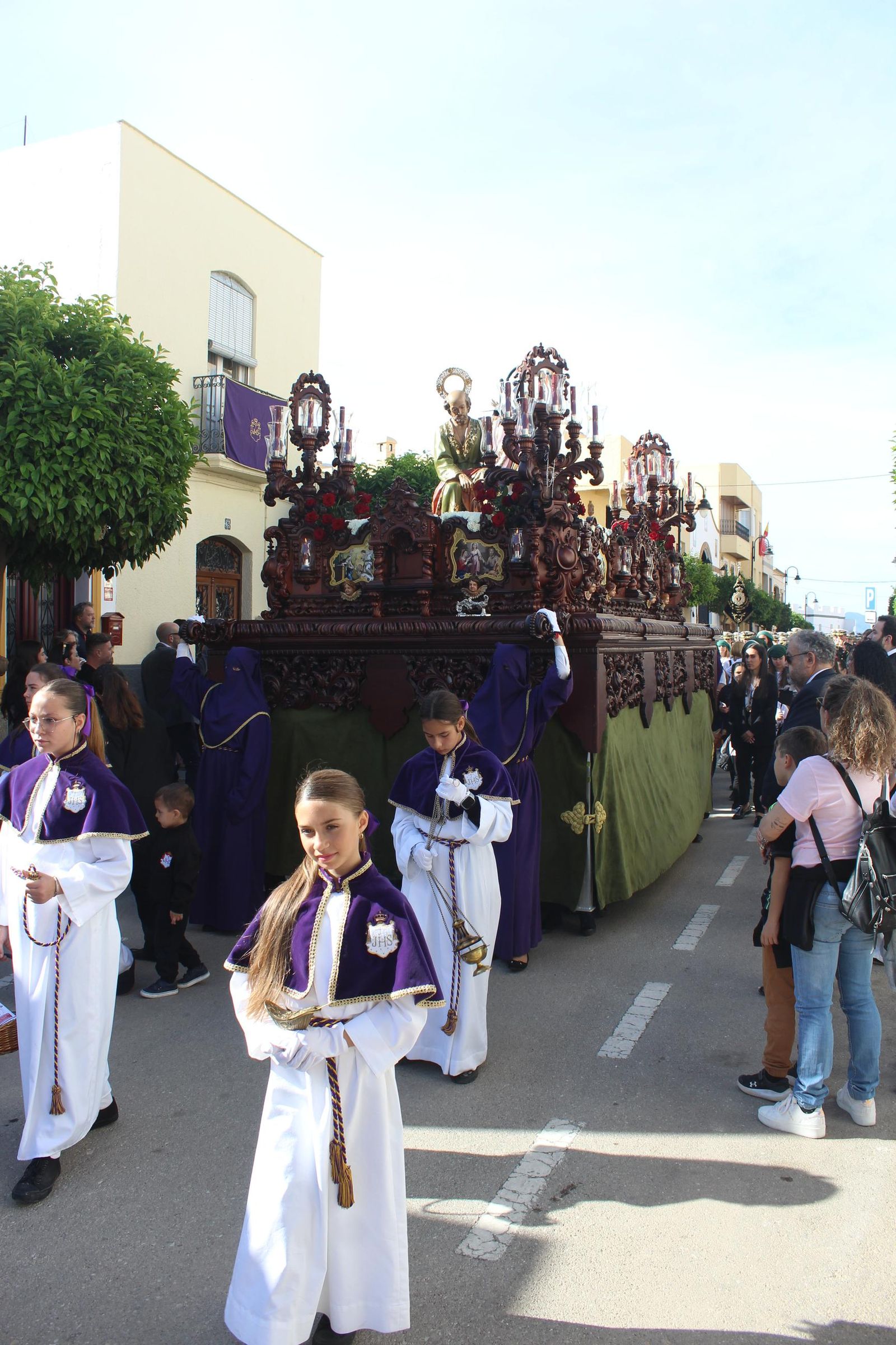 La subida de Jesús y el Pregón del Judío de Vera, en imágenes