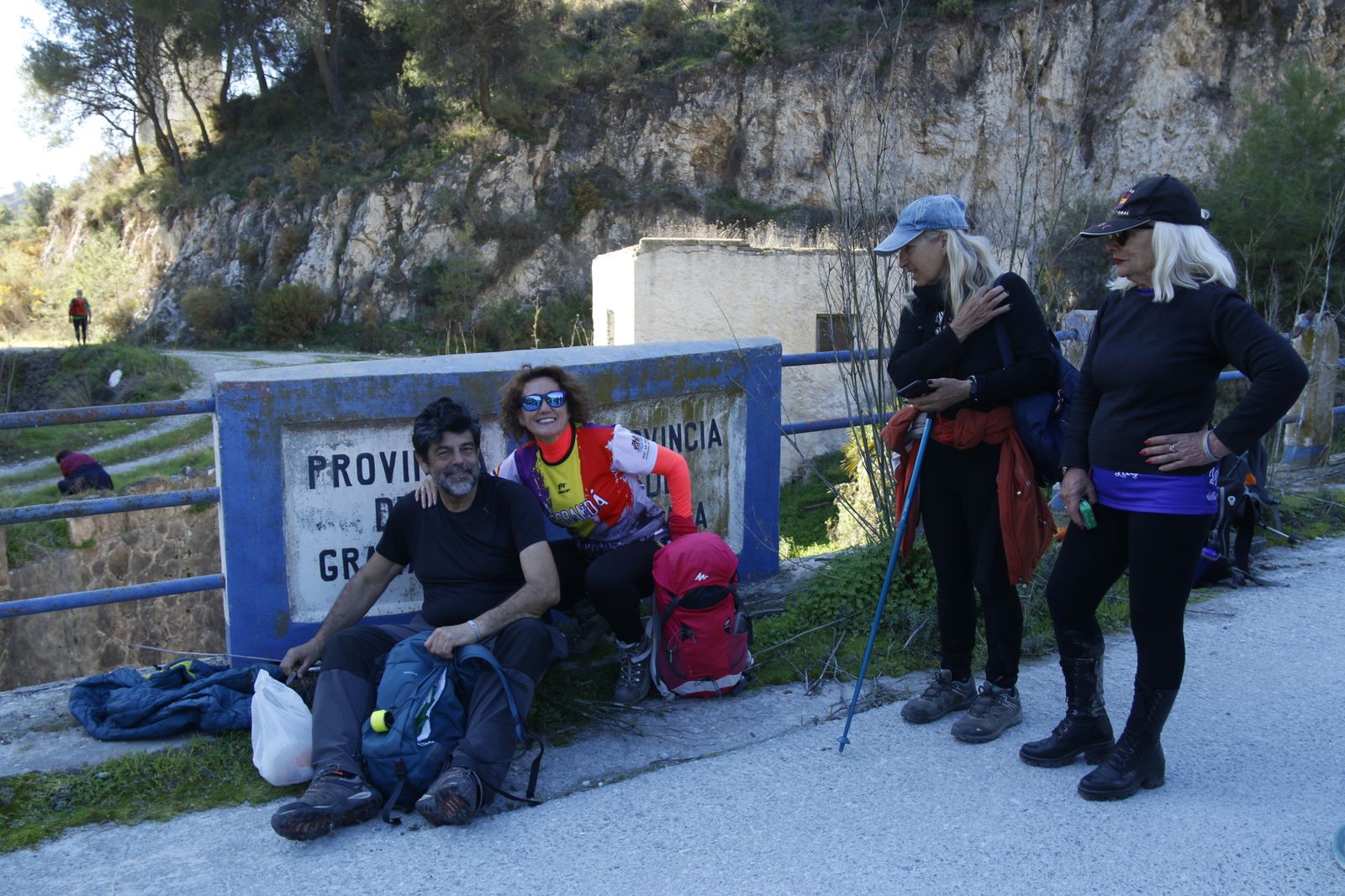 Cientos de personas participan en la marcha de la Desbandá