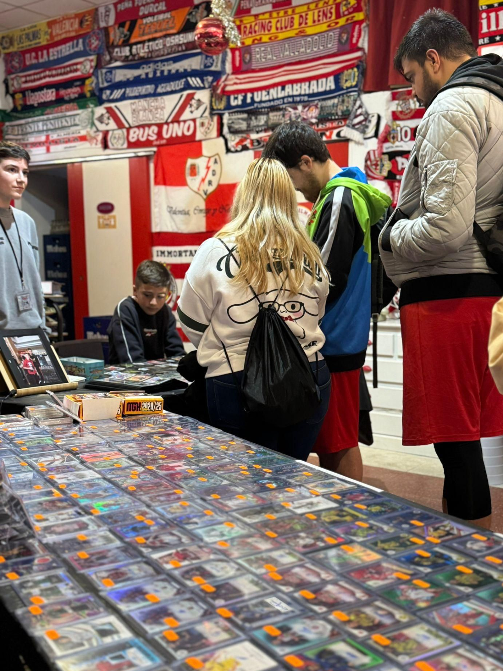 Intercambio de cromos.