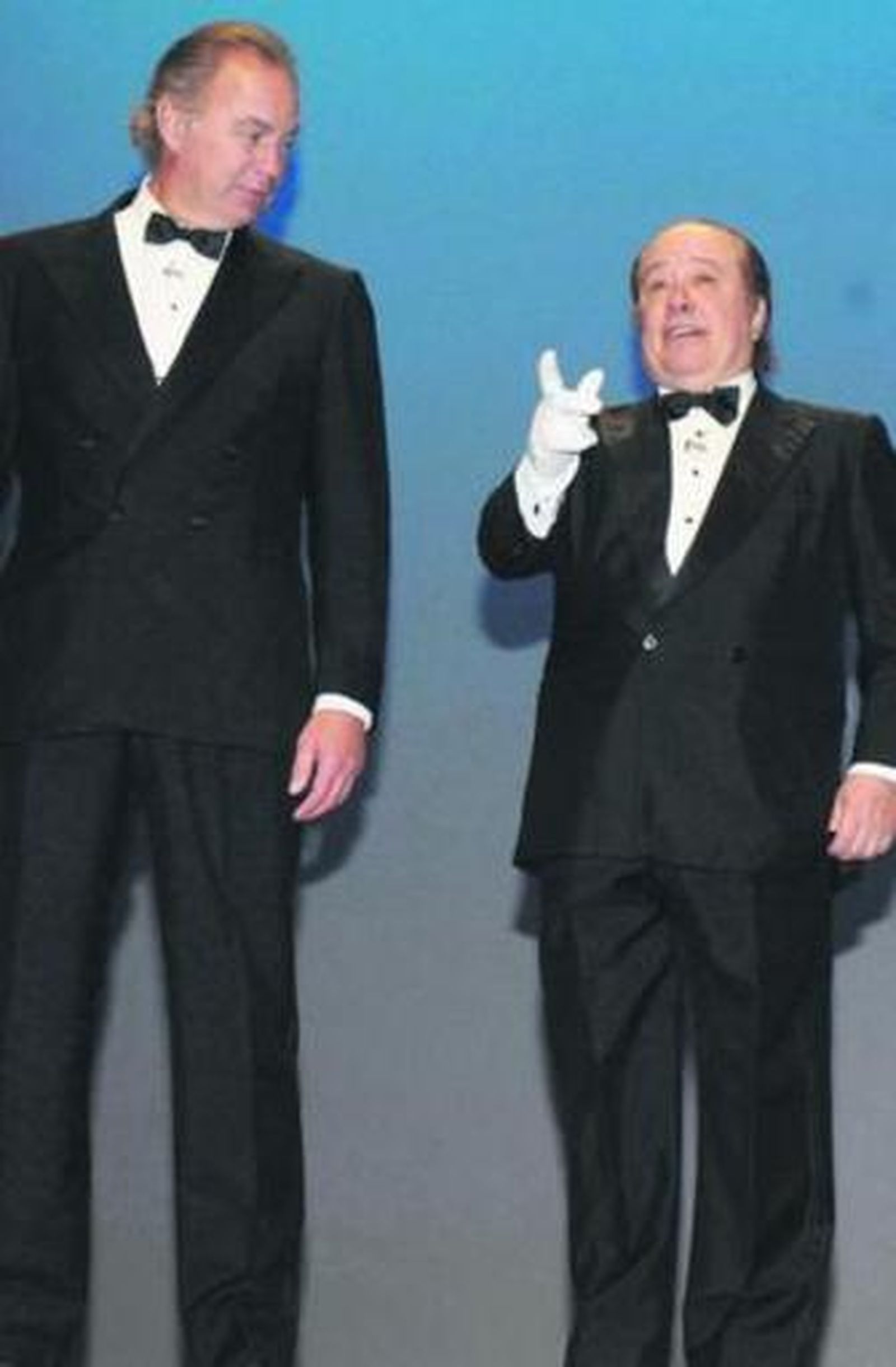 Imagen de Bertín Osborne y Paco Arévalo.