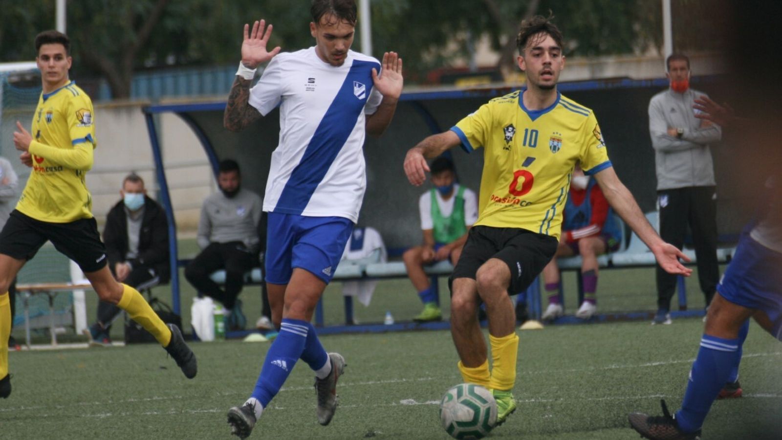 El filial no fue el de otras ocasiones en casa y sólo sacó un empate.