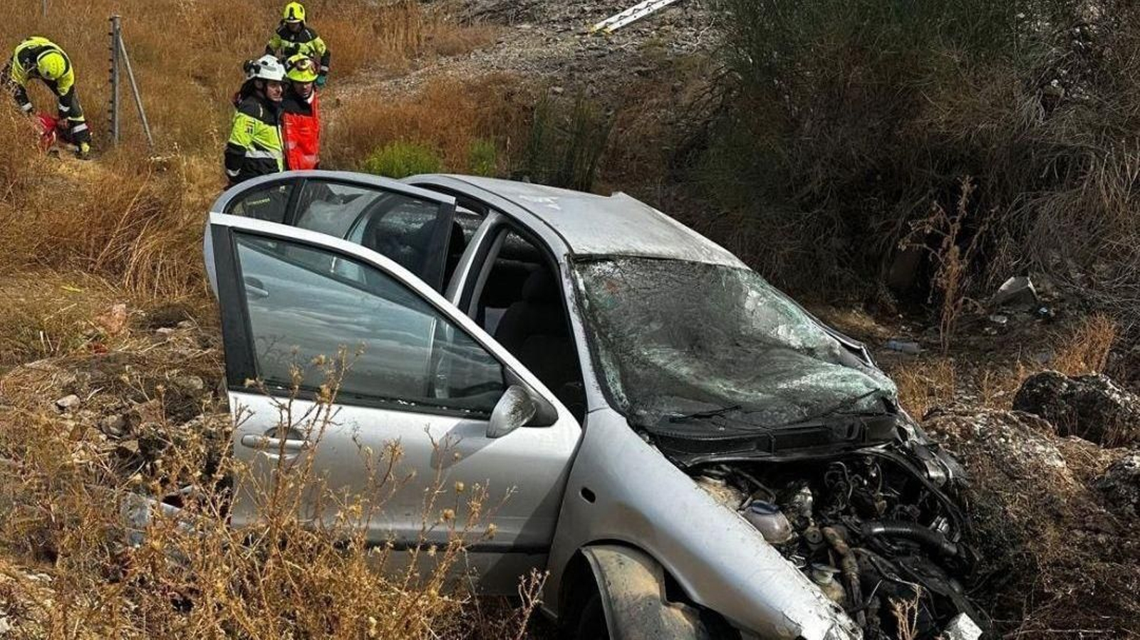 Accidente en la A-92, Km. 171, en el término municipal de Archidona